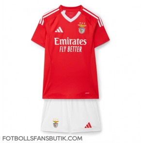 Benfica Replika Hemmatröja Barn 2024-25 Kortärmad (+ Korta byxor)